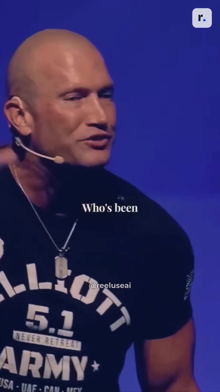 Andy Elliott speaking, with captions generated by ReelUse